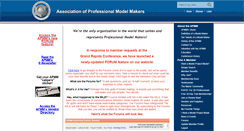 Desktop Screenshot of modelmakers.org